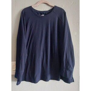 LANDS END  T-shirt Pullover Women 1X, Polyester,Rayón, Viscose Spandex,22 Inch O